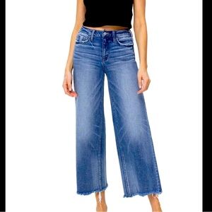 Flying monkey wide leg sailor jeans
